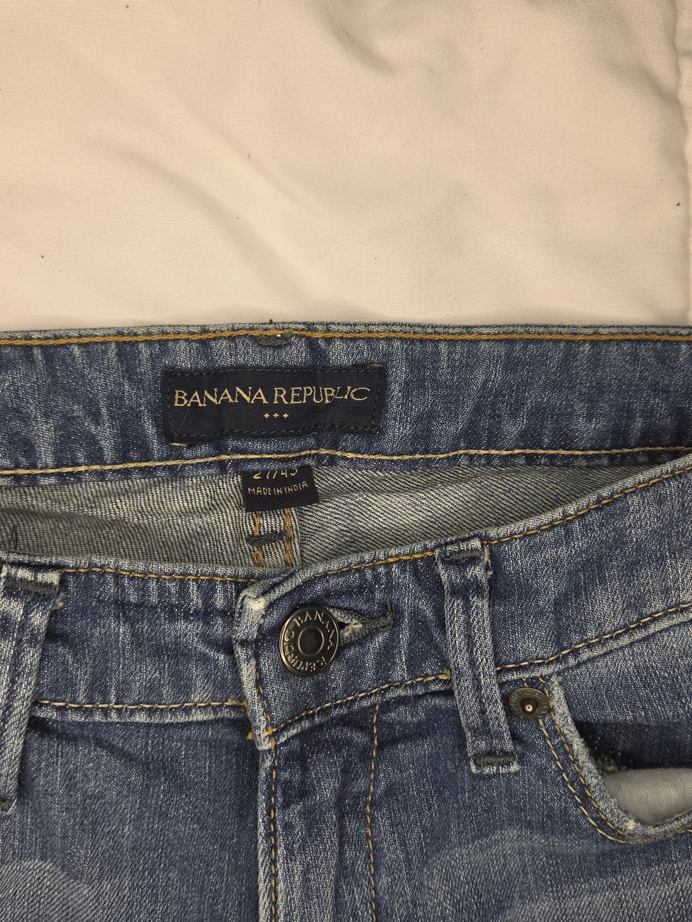 Banana Republic Jeans Size 27 Women's Blue Denim Jeans - Classic Straight Fit